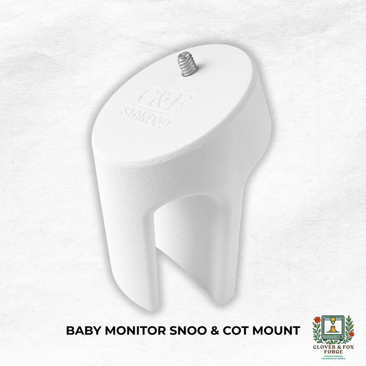 Vtech Baby Monitor Snoo & Cot Mount | BM5750HD + More, baby monitor adapter for cot and bassinet.
