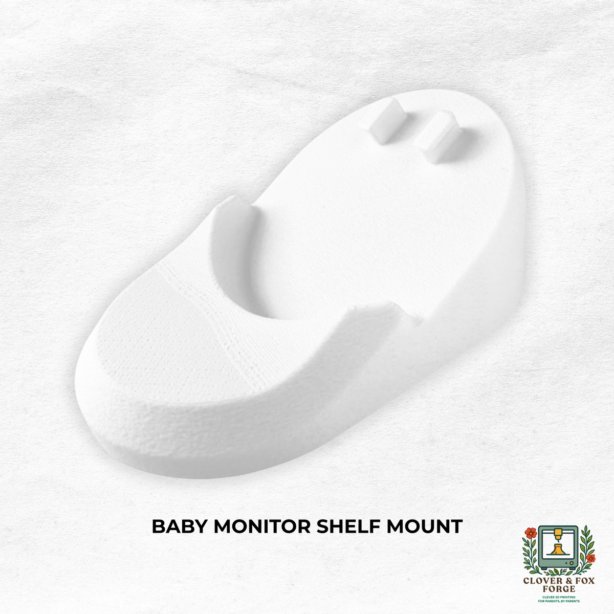 VTech Baby Monitor Shelf Mount | Angled | RM7754HD & More - baby monitor shelf mount for stable viewing