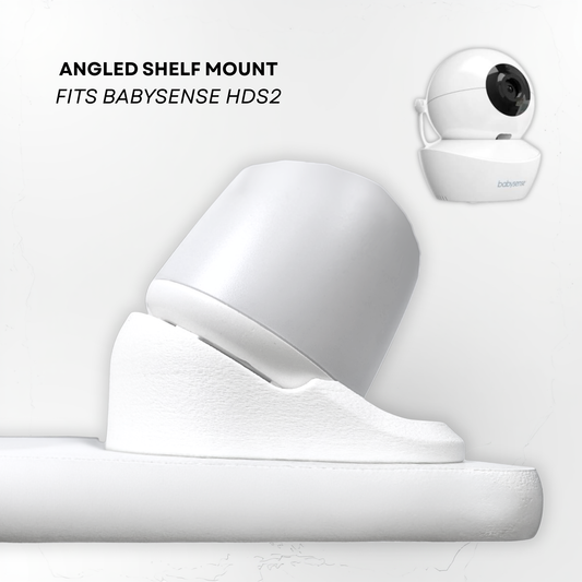 Babysense HDS2TX Angled Shelf Mount | 30° View | Aussie Made