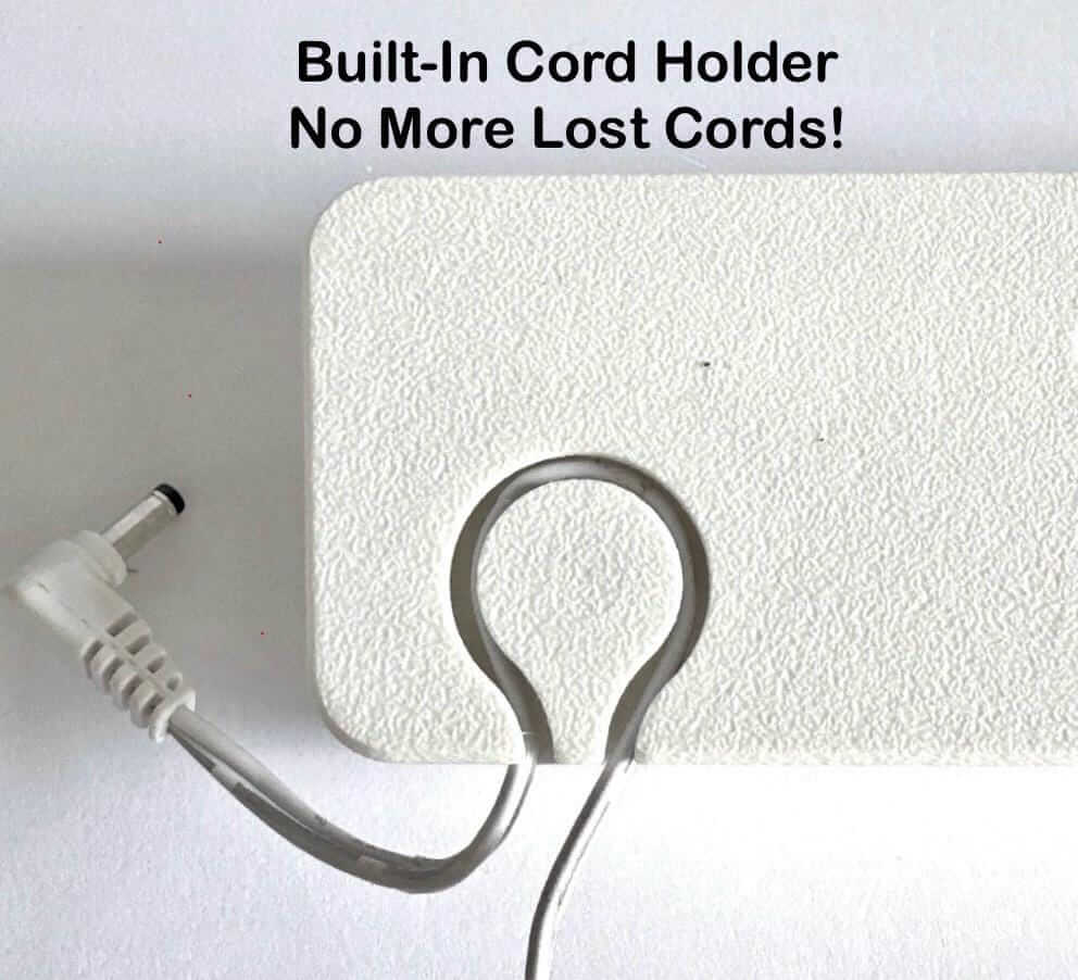 Infant Optics Monitor Screen Dock | Cord Holder | DXR-8 & DXR-8 Pro with built-in cord holder to prevent lost cords