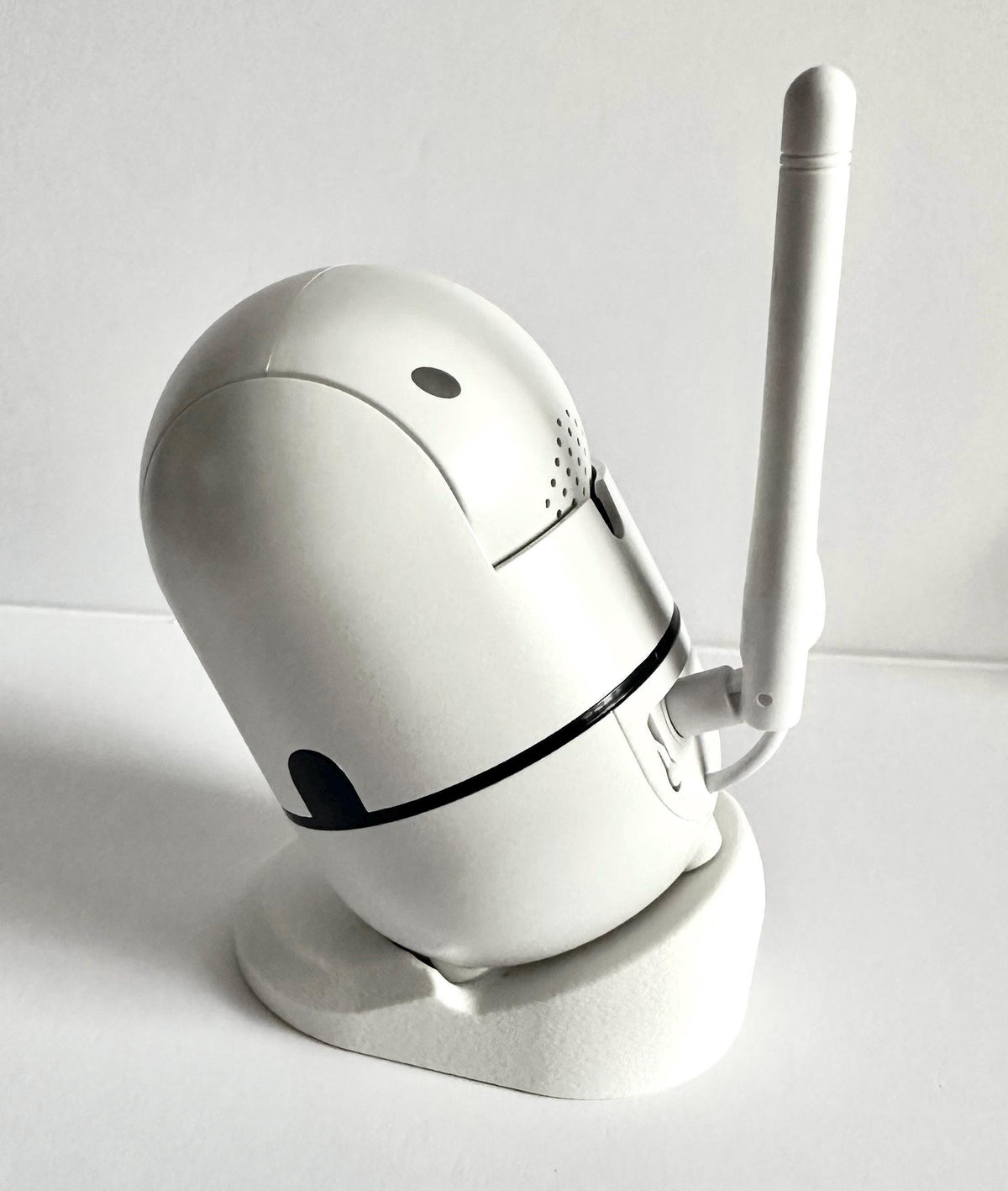 HelloBaby Baby Monitor Shelf Mount | Angled | HB6550 for secure baby monitoring with no drill setup.