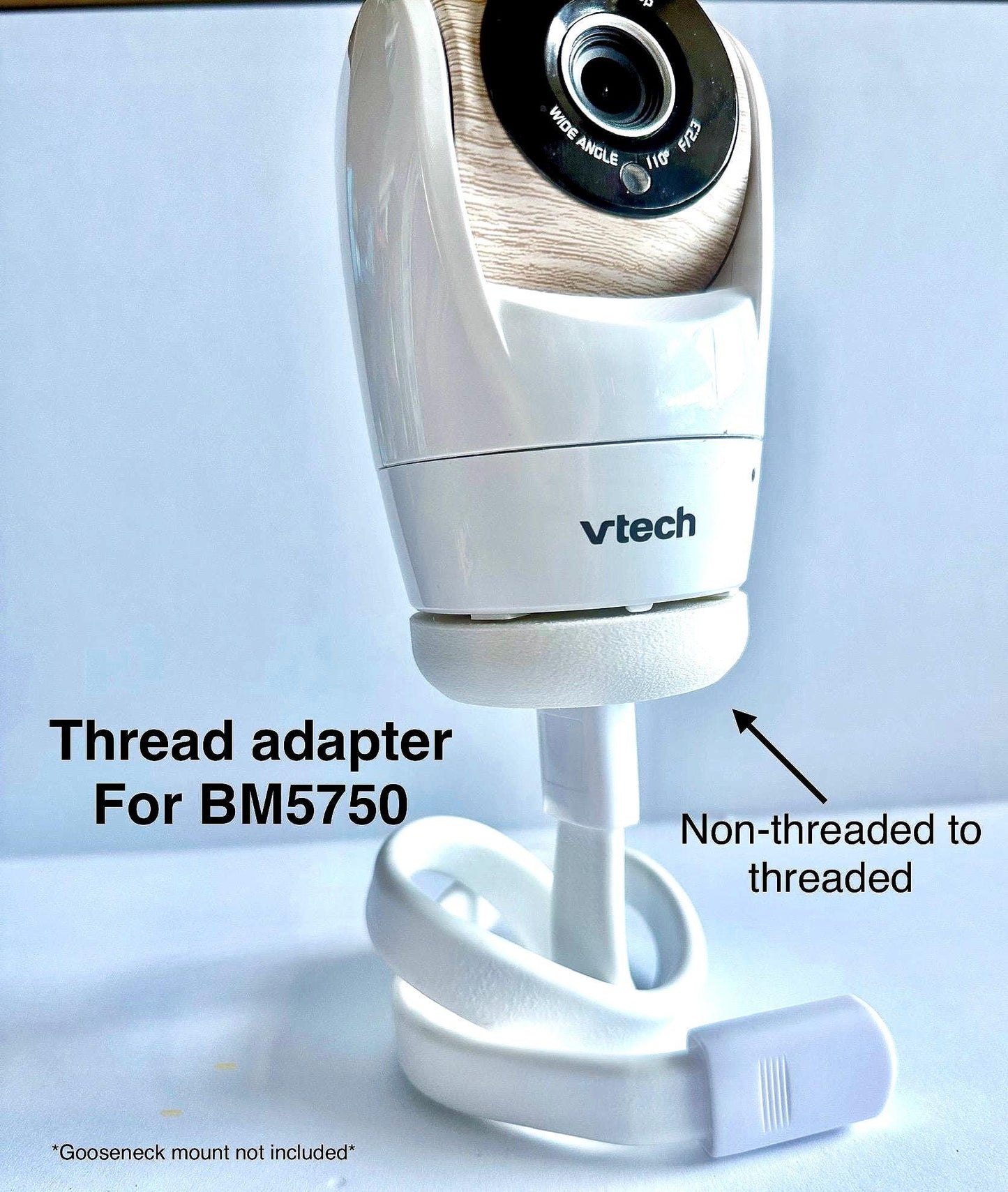 VTech BM5750HD / BM7750HD / BM5570HD Baby Monitor Adapter – Converts to 1/4” Thread | 3D Printed in Australia | Eco-Friendly Family Made