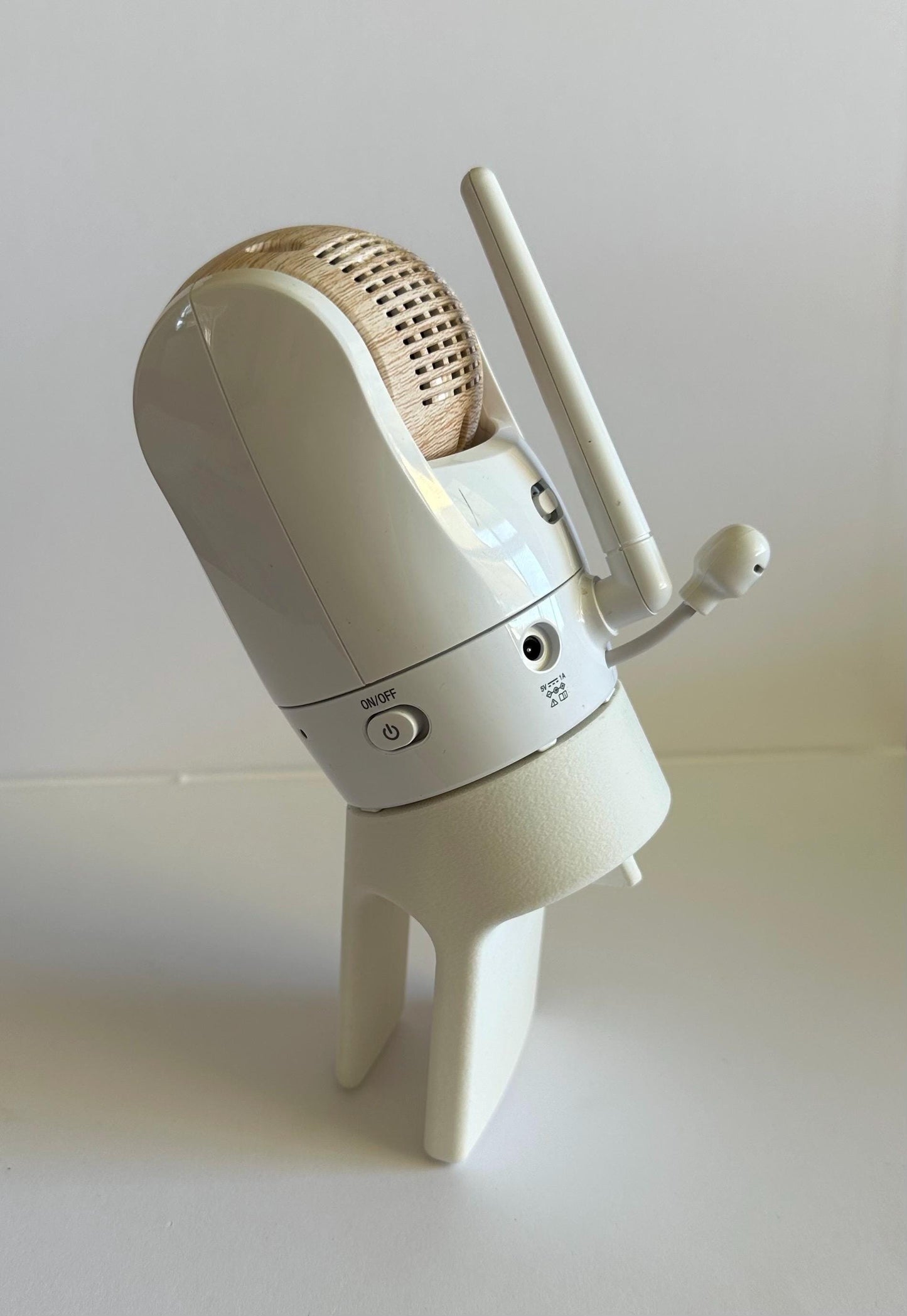 VTech Snoo & Cot Baby Monitor Mount – Fits BM5750HD & BM5570HD | 30° Angled Clip-On Stand | 3D Printed in Australia