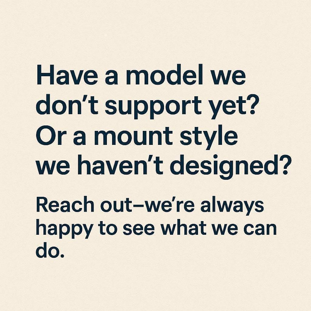 VTech RM7766HD Monitor Dock – Stable 3D-Printed Stand with Cord Holder | Made in Australia