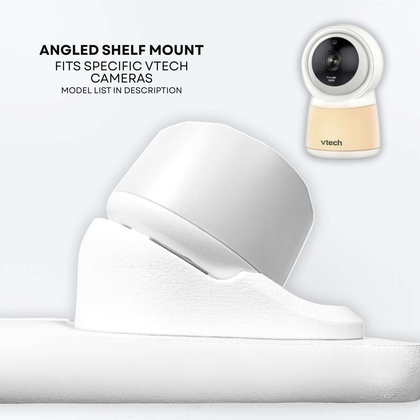 VTech RM7754HD & More Angled Shelf Mount | 30° View | Aussie Made