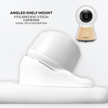 VTech Baby Monitor Shelf Mount | BM3350N, BM4200 & More | 30° Angled