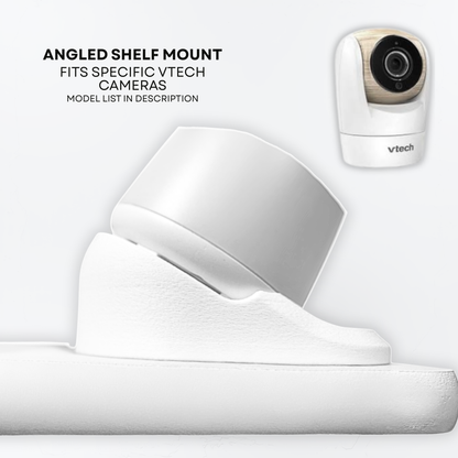 VTech Baby Monitor Shelf Mount | BM5750HD, BM7750HD & More | 30° Angled