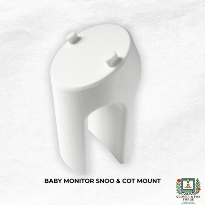 Eufy Baby Monitor Snoo & Cot Mount | E20 + E21 for easy, no drill installation on bassinet or cot.