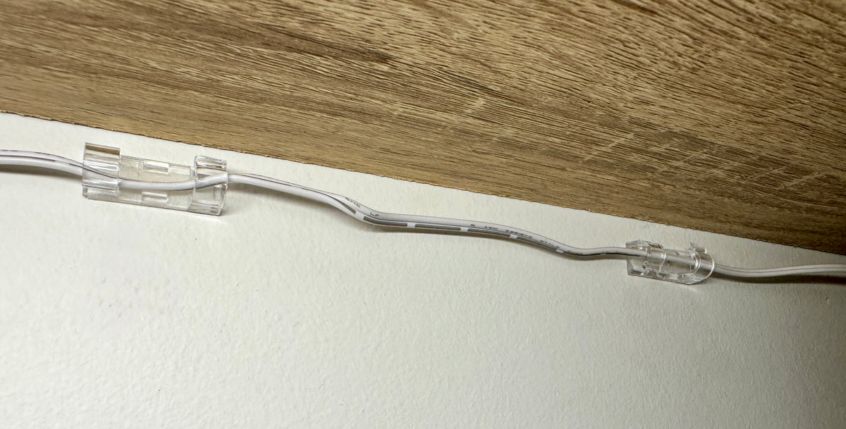 Baby Monitor Cable Clips, Stick-On Cord Organisers, 10 Pack, alternate view 1