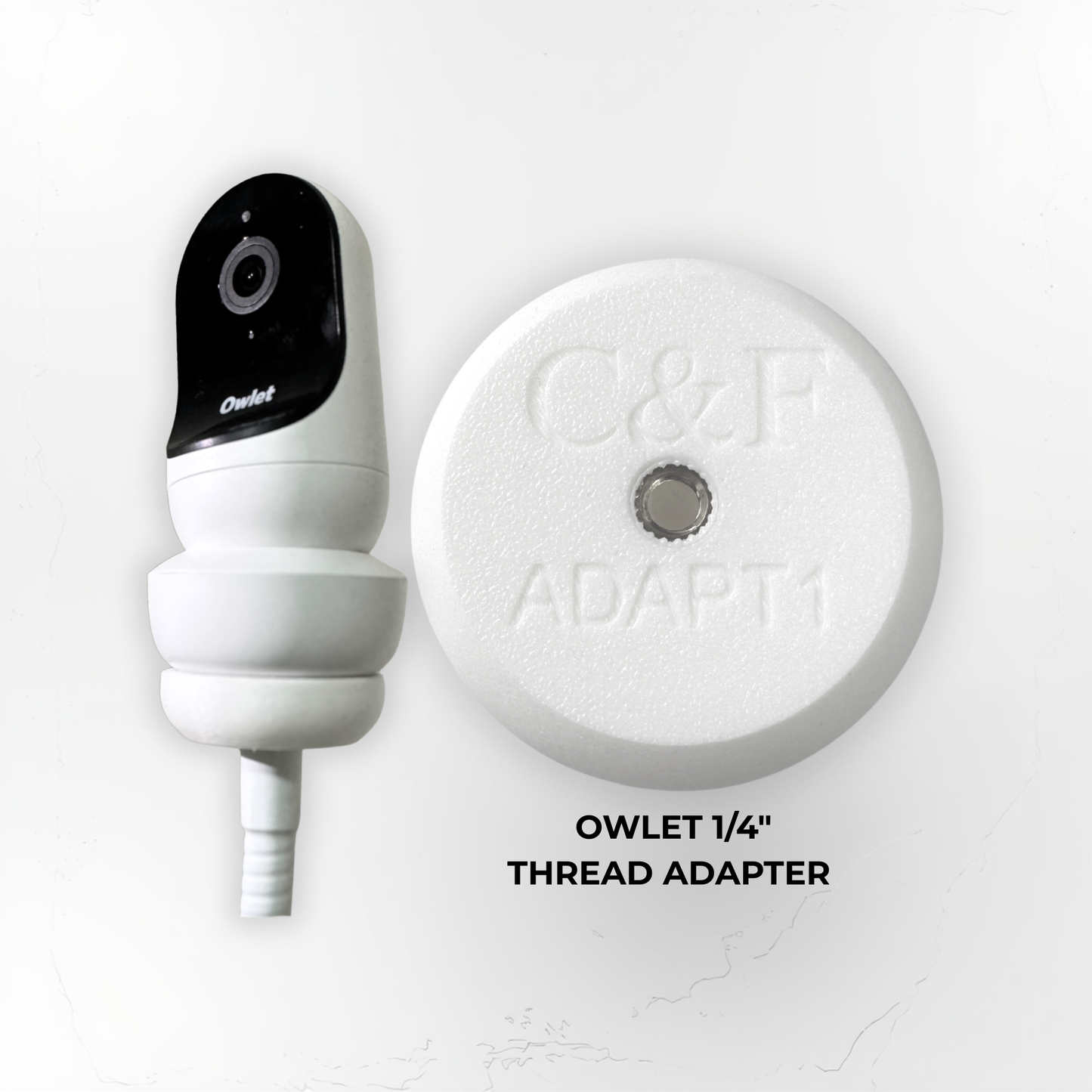 Owlet Cam 2 Baby Monitor Threaded Adapter | Standard 1/4” Mount | Aussie Made