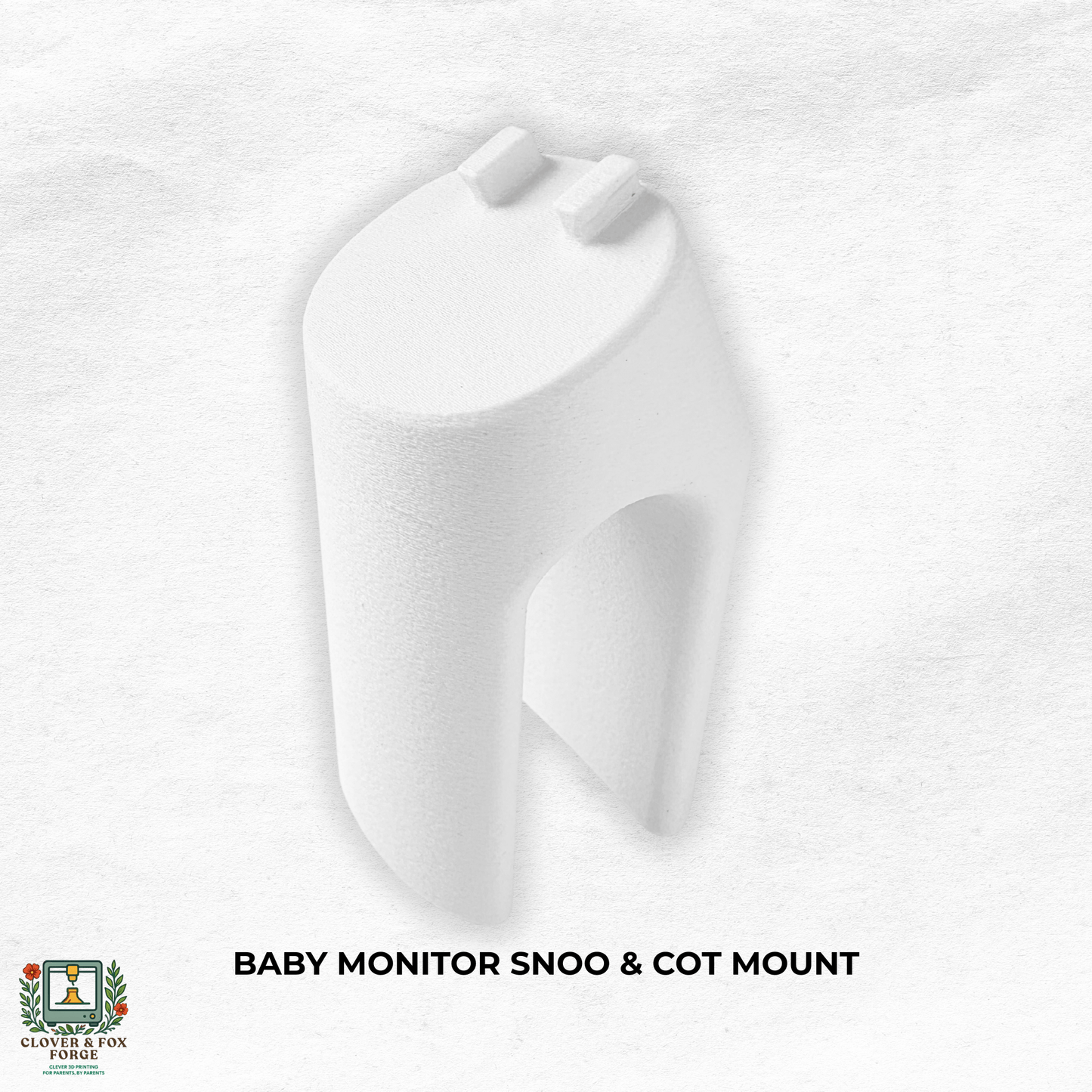 VTech Baby Monitor Snoo & Cot Mount | RM2751 shown from the side, designed for secure overhead viewing.