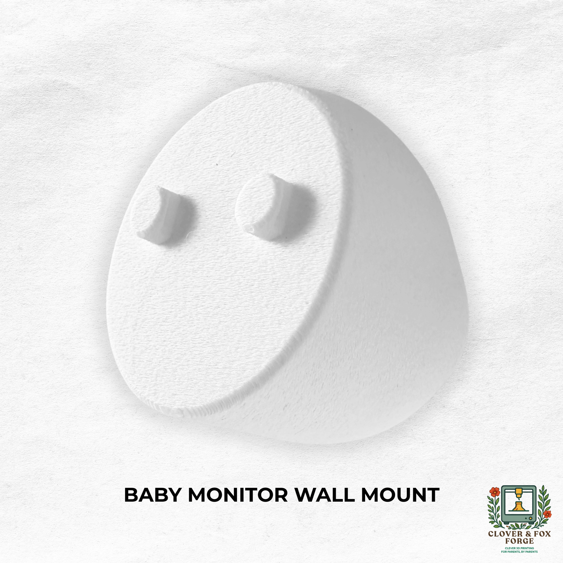 Owlet Baby Monitor Wall Mount | Angled | Cam 2, baby monitor wall mount for clean installation.