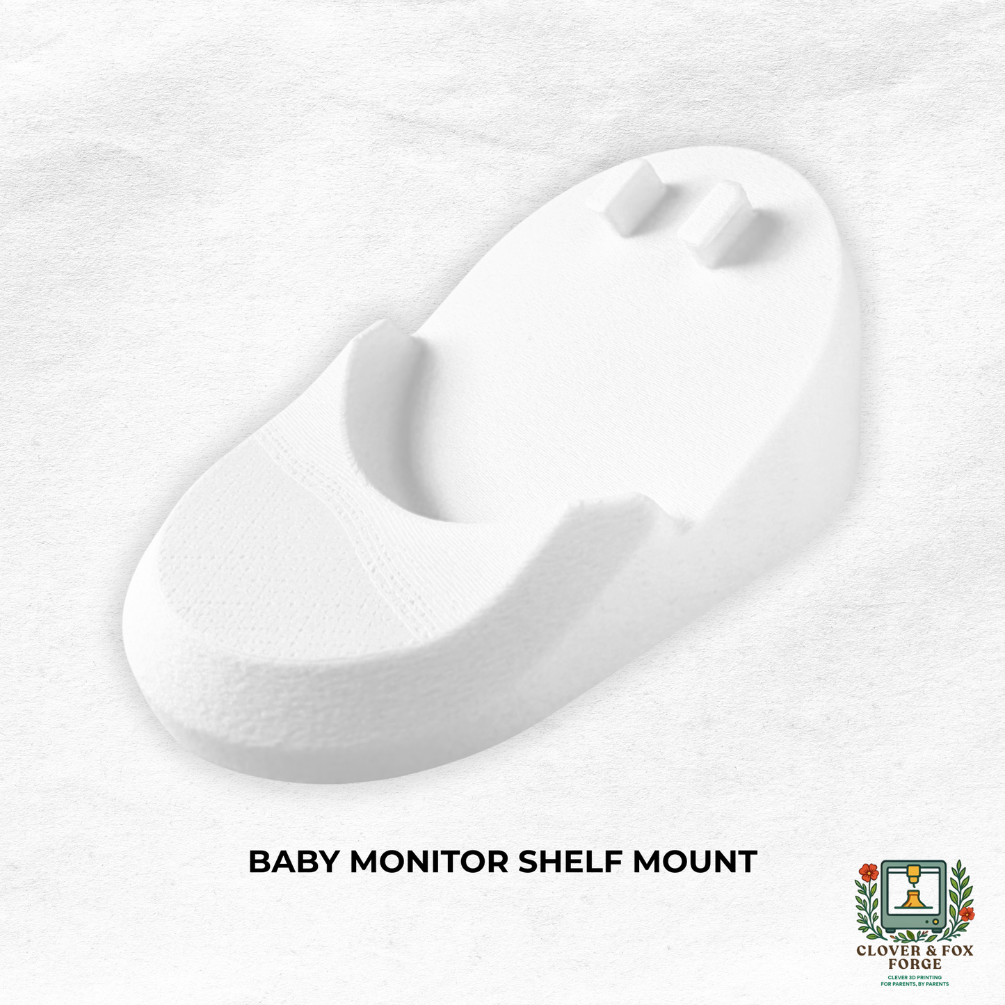 VTech Baby Monitor Shelf Mount | Angled | RM7754HD & More - baby monitor shelf mount for stable viewing
