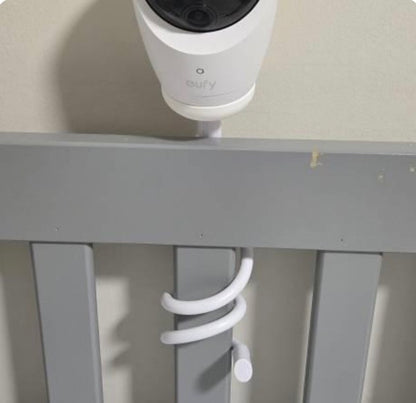 Eufy Baby Monitor Mount Adapter | E20 & E21 | 1/4" Thread for easy cot mount installation.