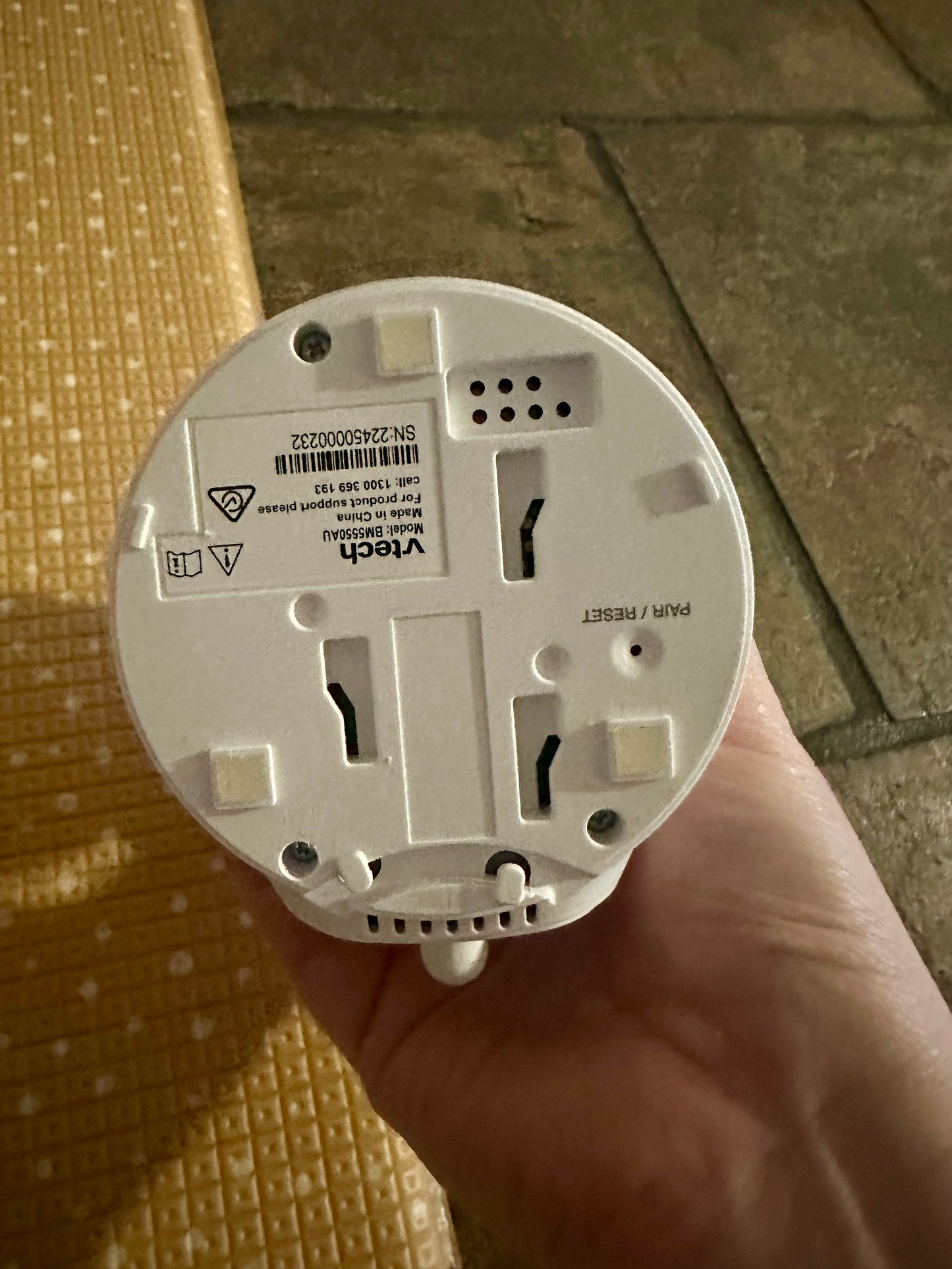 VTech BM5550AU Baby Monitor Adapter | Convert to 1/4” Tripod Thread | No-Drill 3D Printed Mount – Made in Australia