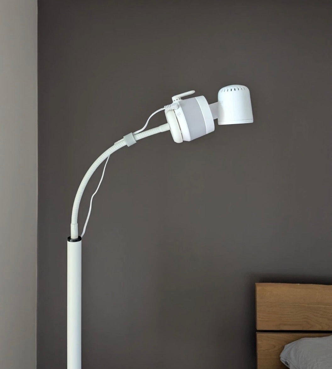 LeapFrog Baby Monitor Mount Adapter | LF920HD & LF925HD | 1/4" Thread for versatile mounting options.