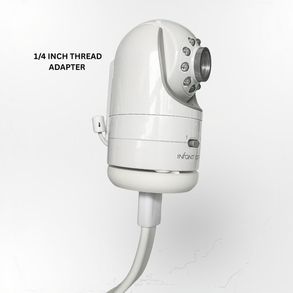 Infant Optics Baby Monitor Mount Adapter | DXR-8, DXR-8 Pro | 1/4″ Thread
