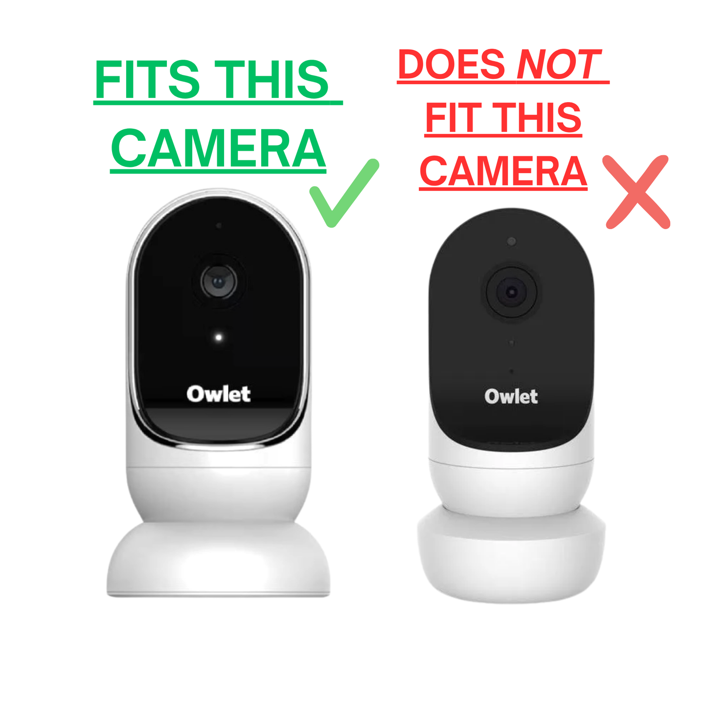 Owlet Cam 1 Baby Monitor Threaded Adapter | Standard 1/4" Mount | Aussie Made