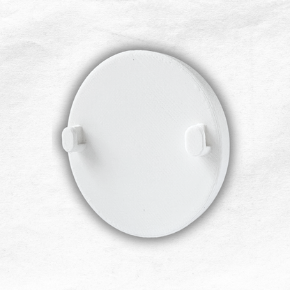Eufy Baby Monitor Mount Adapter | E20 & E21 | 1/4" Thread - White adapter for mounting baby monitors.