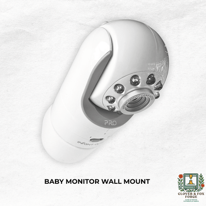 Infant Optics Baby Monitor Wall Mount | Angled | DXR-8 & DXR-8 PRO for secure camera positioning.