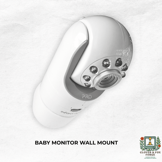 Infant Optics Baby Monitor Wall Mount | Angled | DXR-8 & DXR-8 PRO for secure camera positioning.