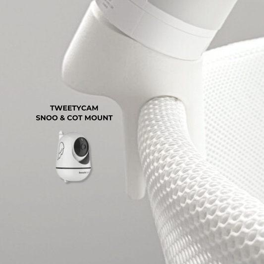 TweetyCam Snoo & Cot Mount | No-Drill | Aussie Made