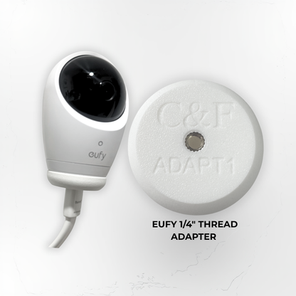 Eufy Baby Monitor Mount Adapter | SpaceView Pro E20, SpaceView Pro E21 | 1/4″ Thread