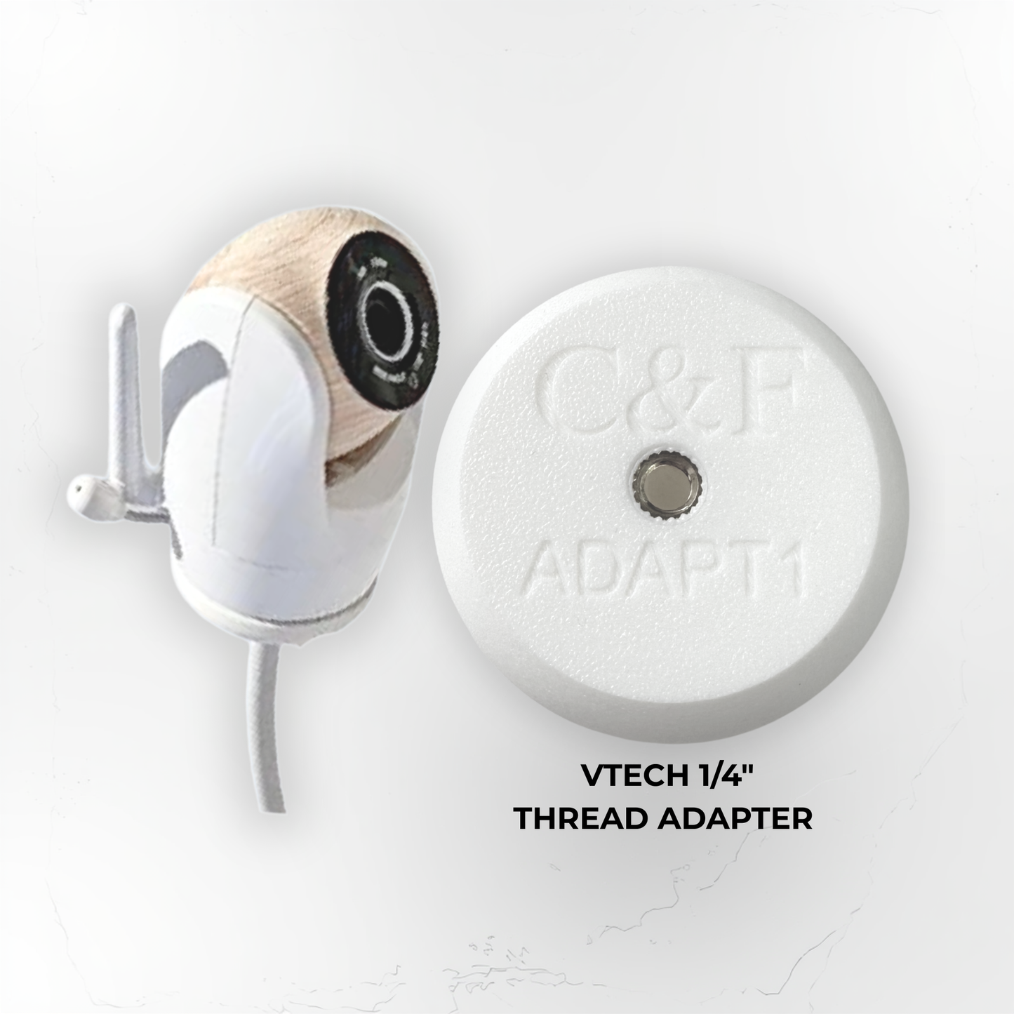 VTech BM5750HD & More Baby Monitor Threaded Adapter | Standard 1/4” Mount | Aussie Made