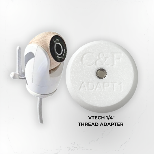 VTech Baby Monitor Mount Adapter | BM5750HD, BM7750HD & More | 1/4″ Thread
