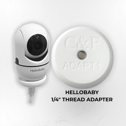 HelloBaby Baby Monitor Mount Adapter | HB6550 | 1/4″ Thread