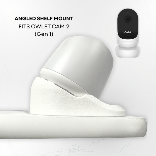 Owlet Cam 2 Angled Shelf Mount | 30° View | Aussie Made