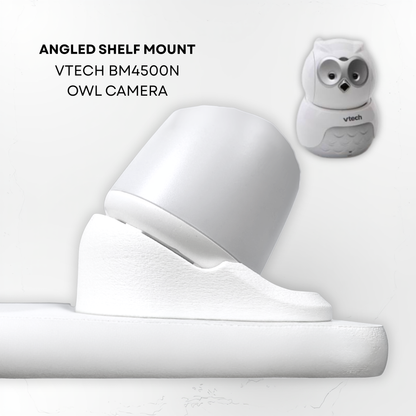 VTech Baby Monitor Shelf Mount | BM4500-OWL, BM5500-OWL | 30° Angled