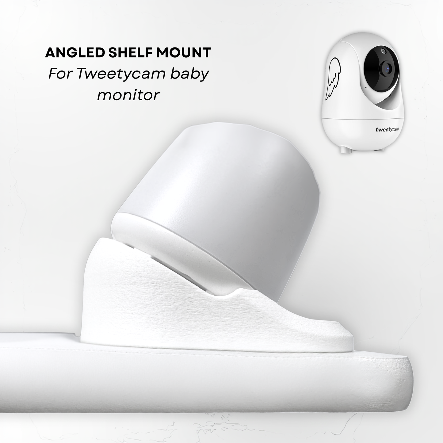 TweetyCam Angled Shelf Mount | 30° View | Aussie Made