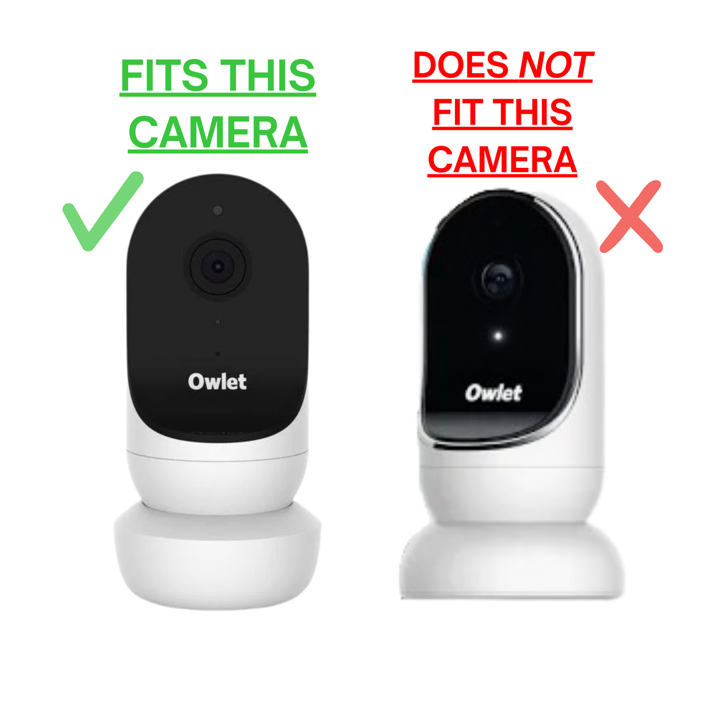 Owlet Cam 2 Wall Mount | Angled View | Aussie Made
