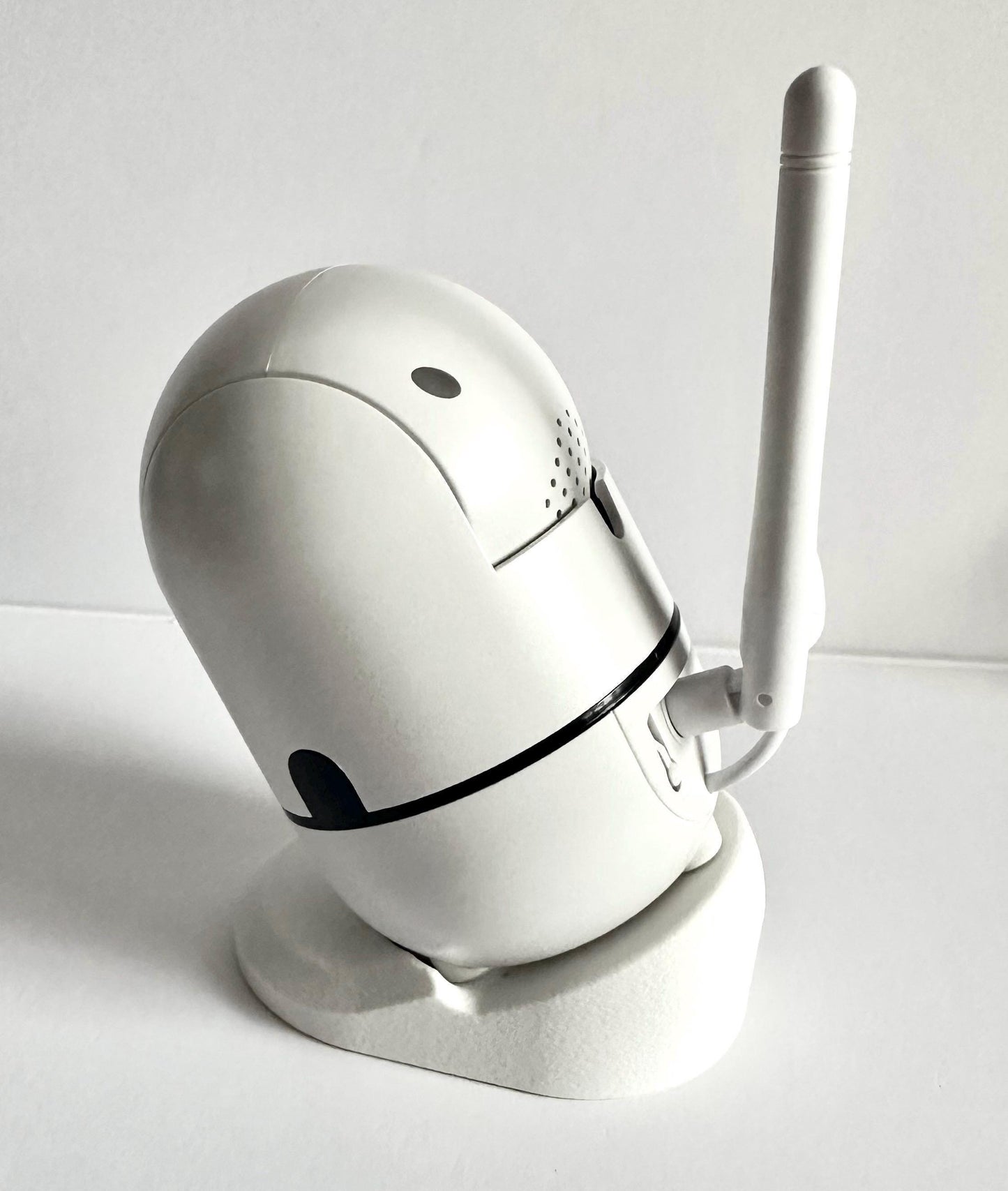 HelloBaby HB6550 Monitor Mount – Angled Shelf Stand | No Drills | Stable 3D-Printed Design | Australian Made