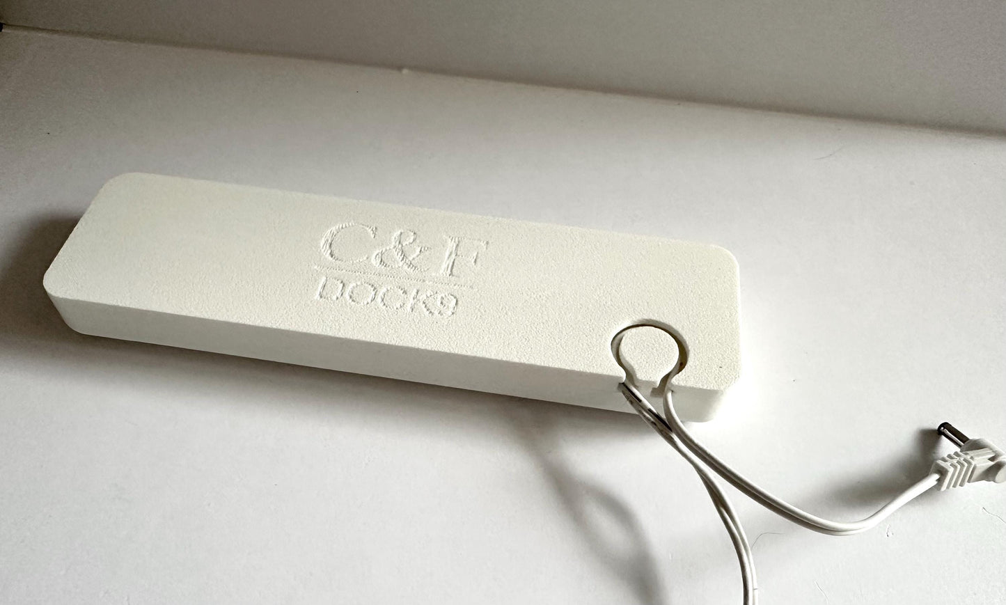 HelloBaby HB6550 Baby Monitor Dock – Stable 3D-Printed Stand with Cord Holder | Australian Made