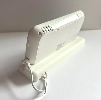 HelloBaby Baby Monitor Screen Dock | Cord Holder | HB6550 on stable dock with cord holder for baby monitor.
