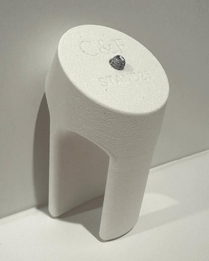 Oricom Baby Monitor Snoo & Cot Mount | OBH930, white no-drill baby monitor adapter for cots and bassinets.