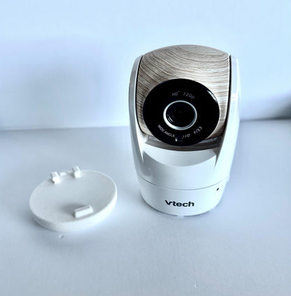 VTech Baby Monitor Mount Adapter | BM5750HD & More | 1/4" Thread with non-threaded base for easy mounting.