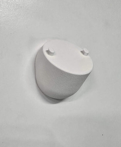 Eufy Baby Monitor Wall Mount | Angled | E20 & E21, white wall mount for baby monitor with no drill design.
