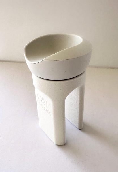Owlet Baby Monitor Snoo & Cot Mount | Cam 2, white mount for baby monitors; no drill, secure fit for cots and bassinets.