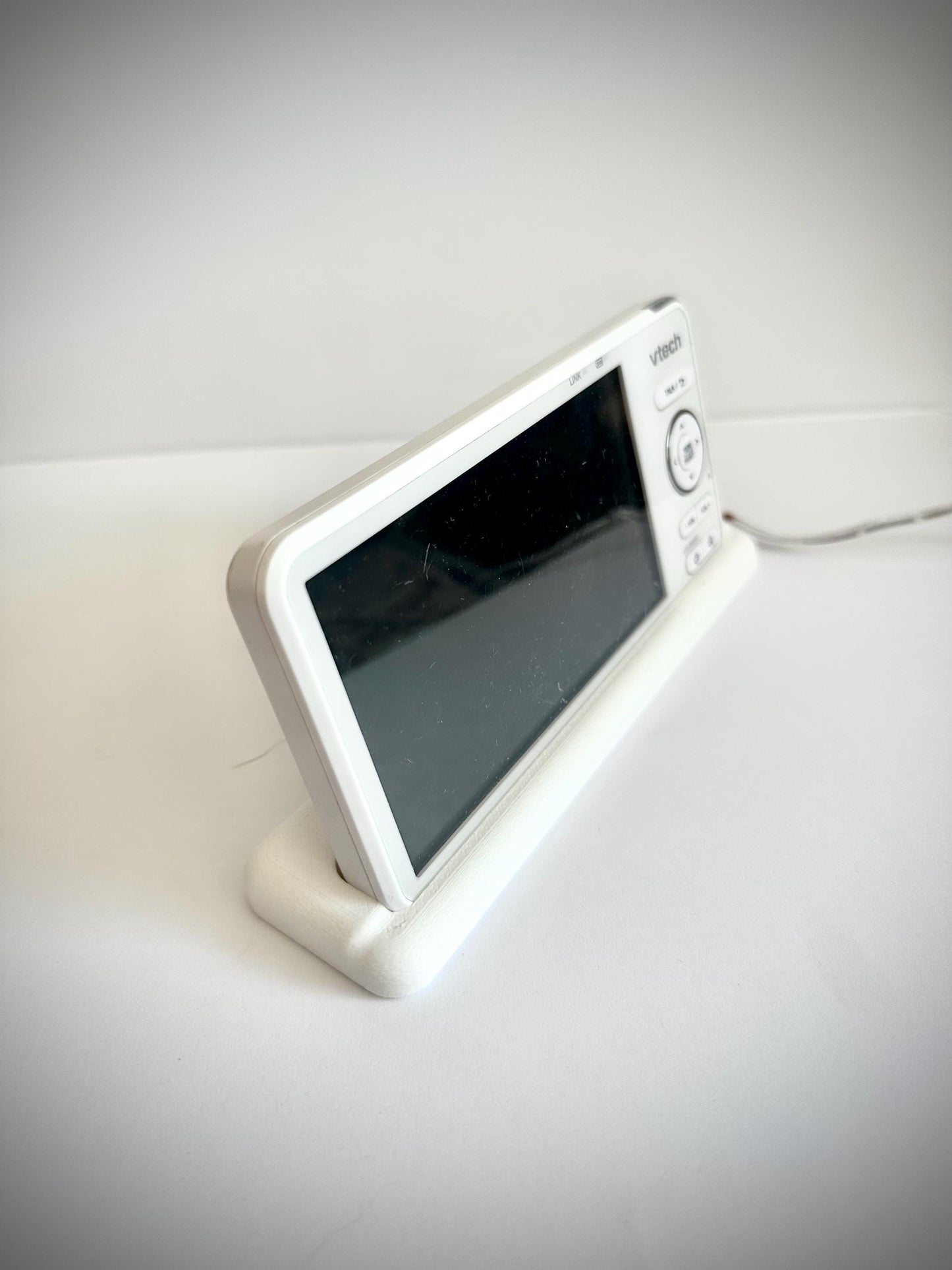 VTech 5” Screen Baby Monitor Dock – Fits RM5766HD, RM5856HD, RM5864HD & BM5750 | Cord Holder | 3D Printed in Australia | Eco-Friendly Family Made
