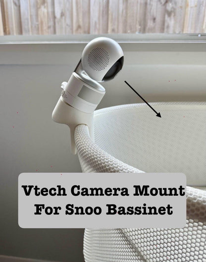 LeapFrog Baby Monitor Snoo & Cot Mount | LF920HD + LF925HD mounted securely on a Snoo bassinet