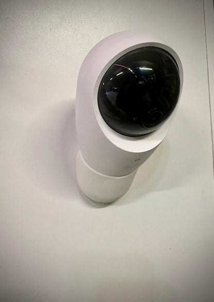 Eufy Baby Monitor Wall Mount | Angled | E20 & E21 mounted on a wall, showcasing a clean viewing angle.