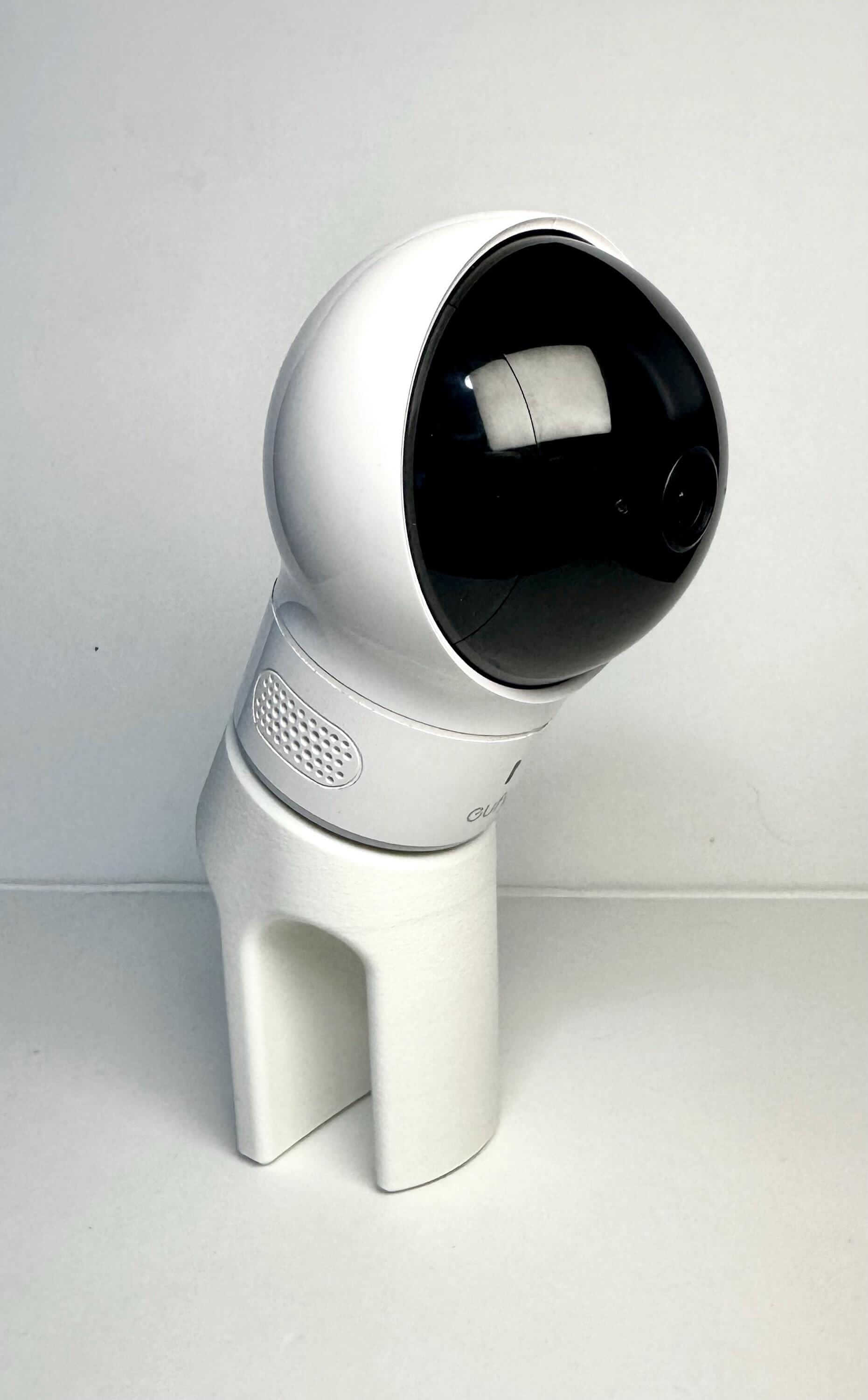 Eufy Baby Monitor Snoo & Cot Mount | E210 in white with a spherical camera for secure baby monitoring
