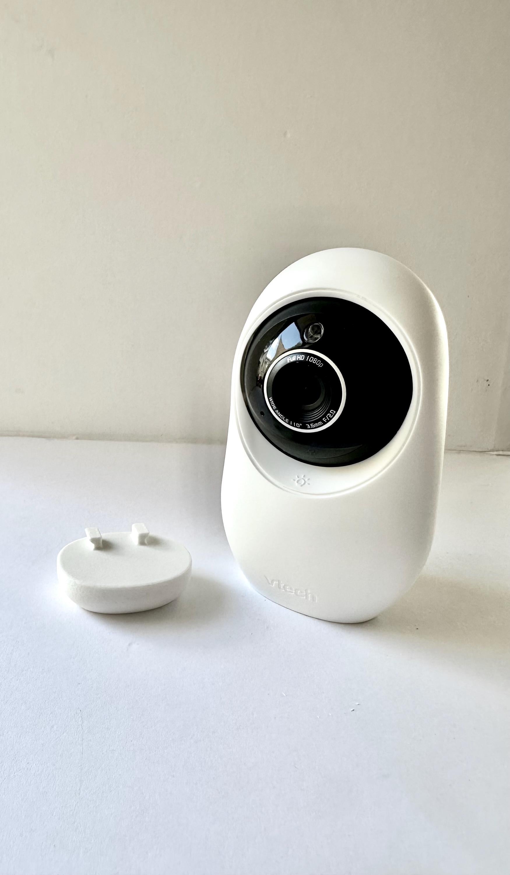 VTech Baby Monitor Mount Adapter | RM2751 | 1/4" Thread with baby monitor camera and adapter.