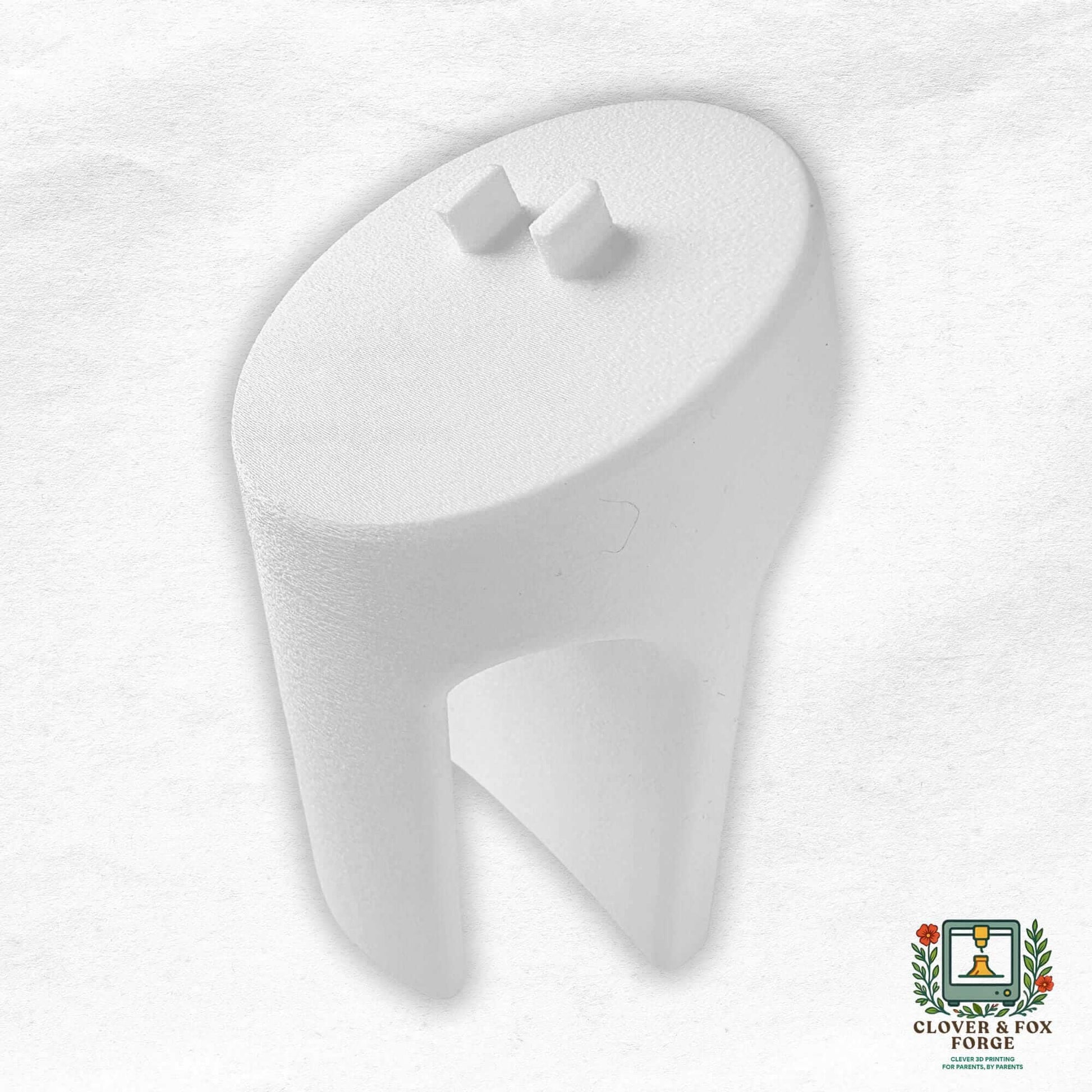 VTech Snoo & Cot Camera Mount - Fits VM5263, BM5710, BM4700N, Bm5600n  More | Clip-On No-Drill Stand | 3d Printed in Australia