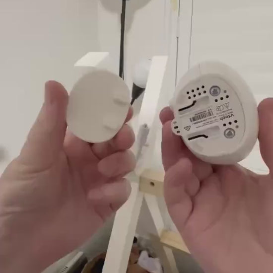 VTech Baby Monitor Mount Adapter | RM2751 | 1/4" Thread for easy mounting on various stands and tripods.