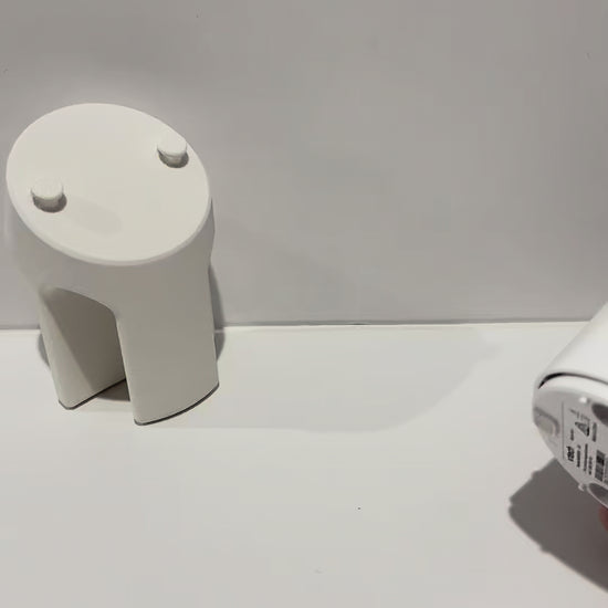 Vtech Baby Monitor Snoo & Cot Mount | BM3900N + More - White shelf mount accessories for baby monitors.