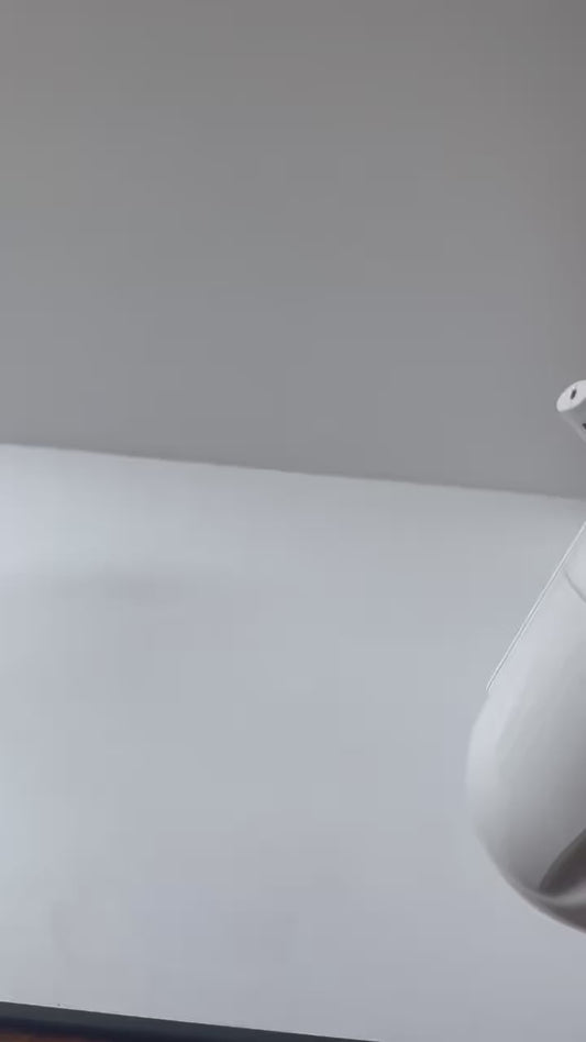 Infant Optics Baby Monitor Mount Adapter (1/4” Thread) | DXR-8 & DXR-8 Pro attached to a wall for easy use.